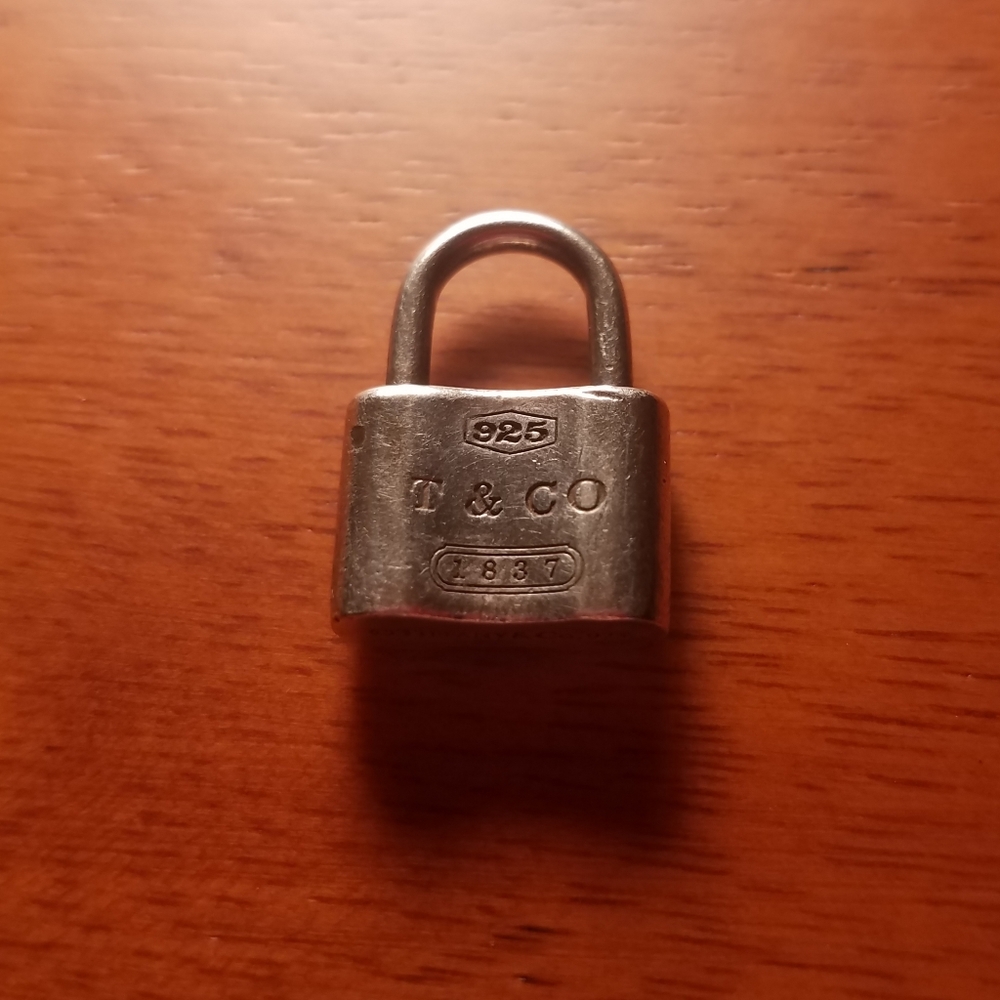 Vintage Sterling Silver Tiffany Lock Charm